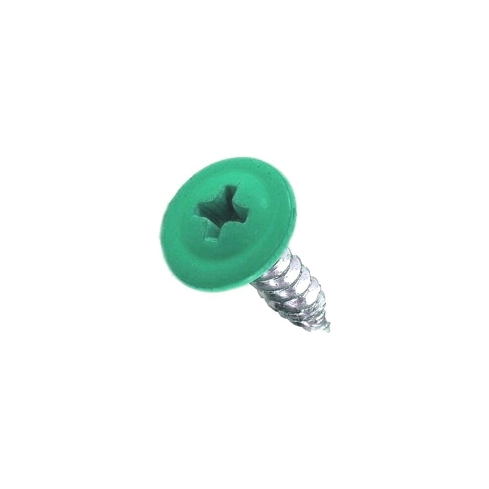 Изображение товара Саморез с прессшайбой Rizzel ПШ 4,2х19 RAL 6029 1000 шт