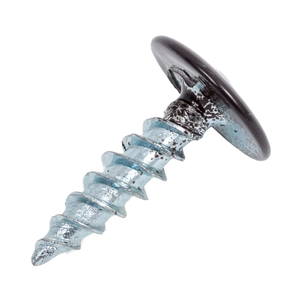 Изображение товара Саморез с прессшайбой Rizzel 4,2х16 RAL 8019 1000 шт.