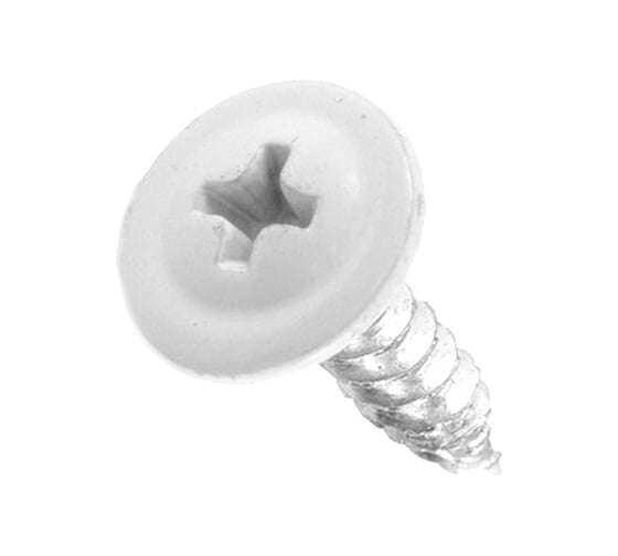 Изображение товара Саморез с прессшайбой Rizzel ПШ 4,2х13, RAL 9003, 1000 шт. 00000310034