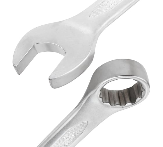 Изображение товара Ключ комбинированный Rockforce Profi 30 мм, на пластиковом держателе RF-75630(18309)