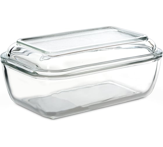 Изображение товара Прозрачная масленка LUMINARC 17 см, с крышкой N3913