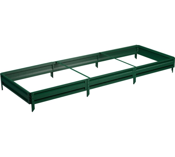 Изображение товара Готовая грядка Delta-Park GL 1x3 м, зеленая 30010_GL13Gr