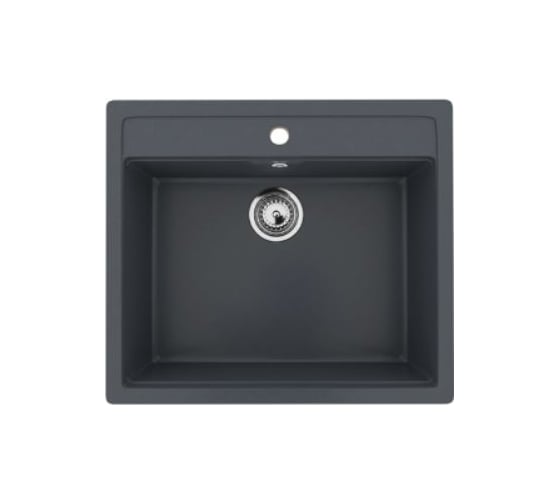 Изображение товара Кухонная мойка ULGRAN U-104 цвет: антрацит U-104-343