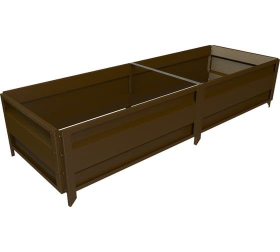 Изображение товара Сборная грядка Delta-Park GU 0.7х2 м, коричневая 30011_GU702Br