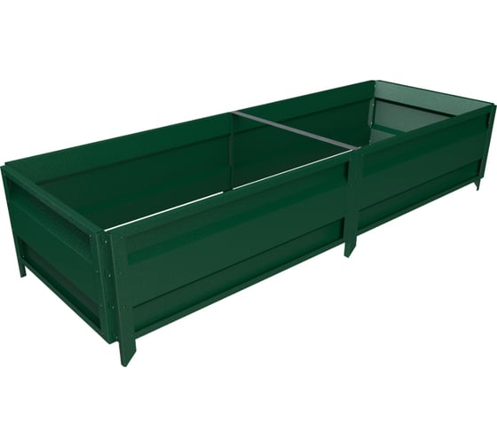 Изображение товара Сборная грядка Delta-Park GU 0.7х2 м, зеленая 30011_GU702Gr