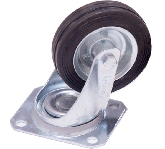 Изображение товара Колесо (100 мм; грузоподъемность 75 кг) для тележки 600x400 Тара.ру 06676