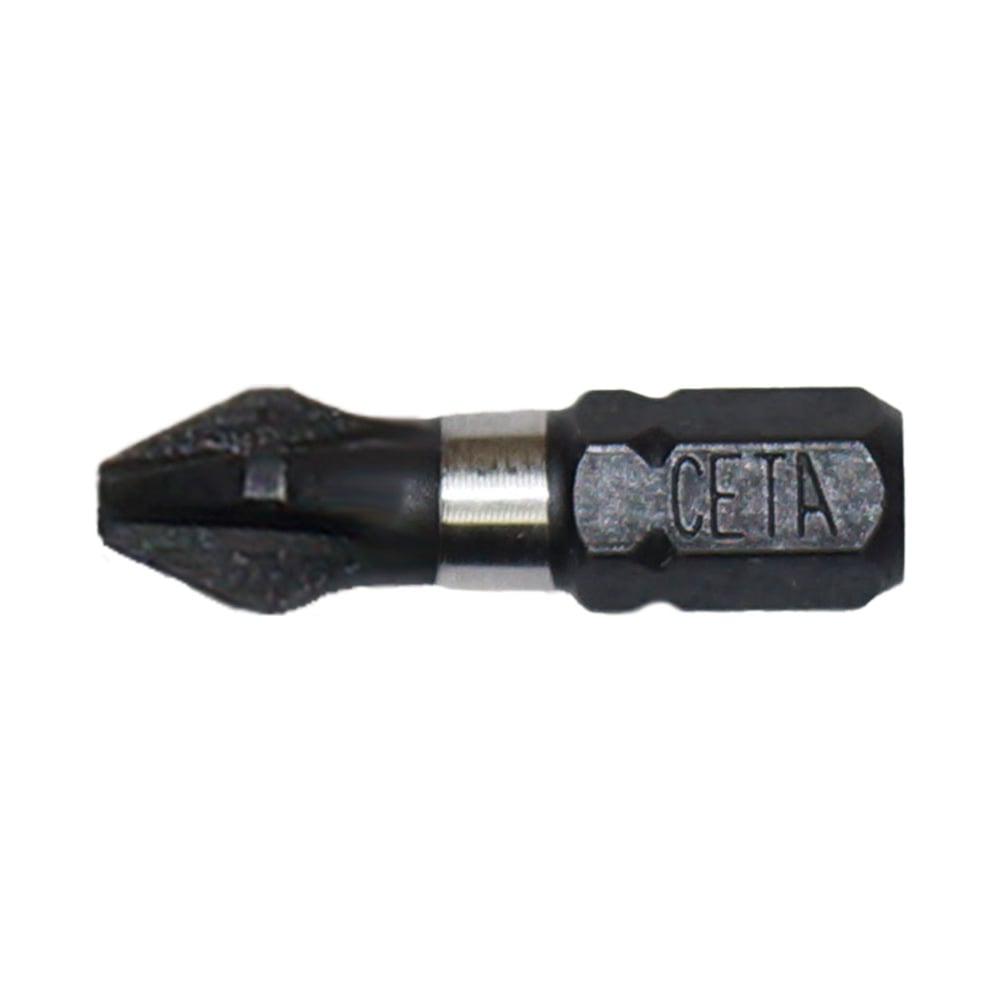 Бита ударная CETA FORM Phillips PH2, 25мм, хвостовик Hex C 1/4 CB/252TM