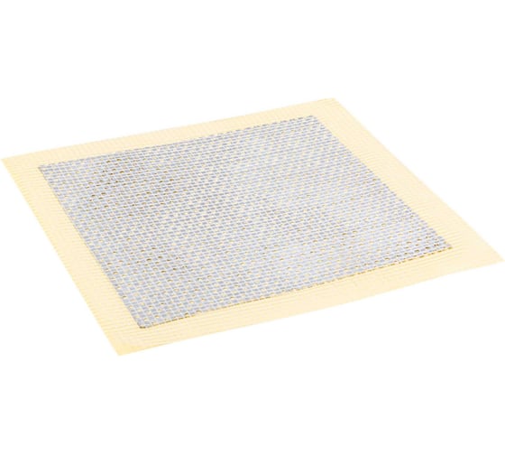 Изображение товара Накладка самоклеящаяся ремонтная MASTER COLOR армированная алюминиевой сеткой, 150x150 мм 30-7202