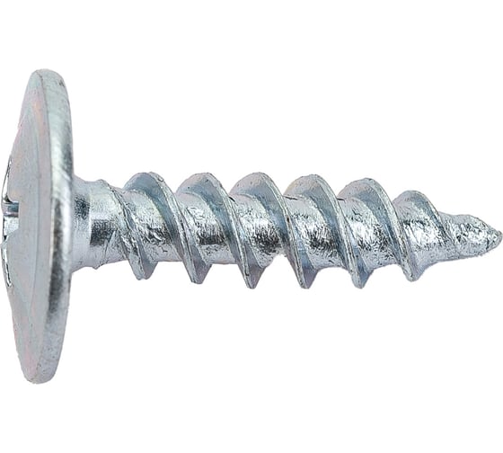 Изображение товара Саморезы ВИРТУОЗ 4,2х16 мм полусферическая головка с прессшайбой, острый, 50 шт 02211