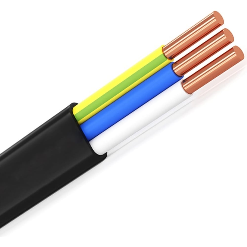 Изображение товара Кабель ВЭКЗ ВВГ-Пнг(А)-LSLTx 3*1,5ok(N,PE)-0,66(бухта 100 м) VEKZ00479