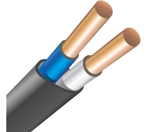 Изображение товара Кабель ВЭКЗ ВВГ-Пнг(А)-LS 2*6,0ok(N)-0,66 (бухта 30 м) ГОСТ VEKZ00198