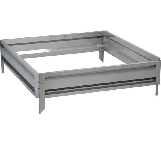 Изображение товара Готовая грядка Delta-Park GL 1х1 м, серебристая 30010_GL11Zn