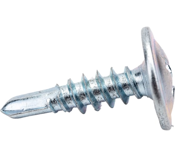 Изображение товара Саморезы ВИРТУОЗ 4,2х16 мм полусферическая головка с прессшайбой, сверло, 50 шт 02280