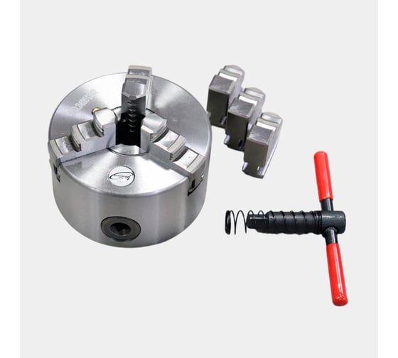 Изображение товара Патрон токарный 3-х кулачковый РОСИНСТРУМЕНТ d125 с комплектом обратных кулачков (7100-0003П) 7103P