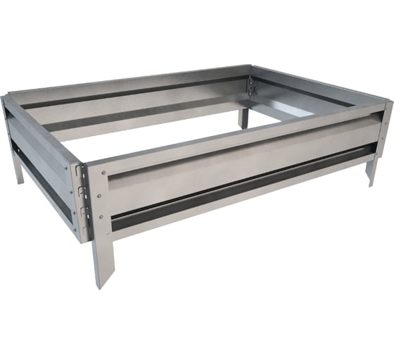 Изображение товара Готовая грядка Delta-Park GL 0.7х1 м, серебристая 30010_GL701Zn