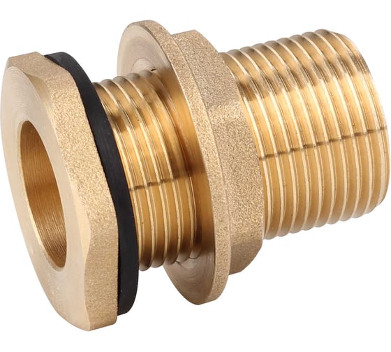 Изображение товара Врезка для резервуара Gappo латунная 3/4" (уп. из 5 шт.) G1233.05