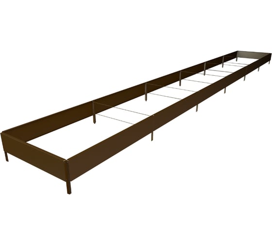 Изображение товара Готовая грядка Delta-Park GX 0.70х5.7 м, коричневая 30020GX_70560Br