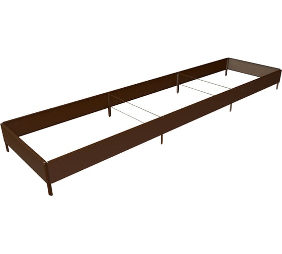 Изображение товара Готовая грядка Delta-Park GX 0.70х2.85 м, коричневая 30020GX_70275Br