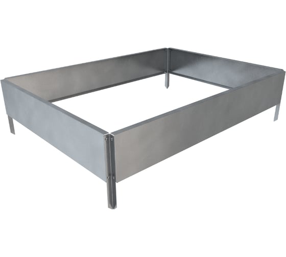 Изображение товара Готовая грядка Delta-Park GX 0.70х0.95 м, серебристая 30020GX_7095Zn