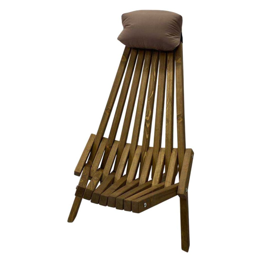 Изображение товара Садовое кресло из лиственницы Flamet Кентукки KC-1 складное водонепроницаемое