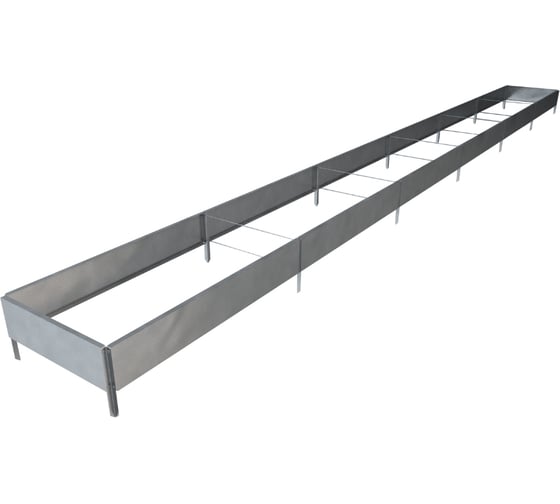 Изображение товара Готовая грядка Delta-Park GX 0.45х5.7 м, серебристая 30020GX_45560Zn