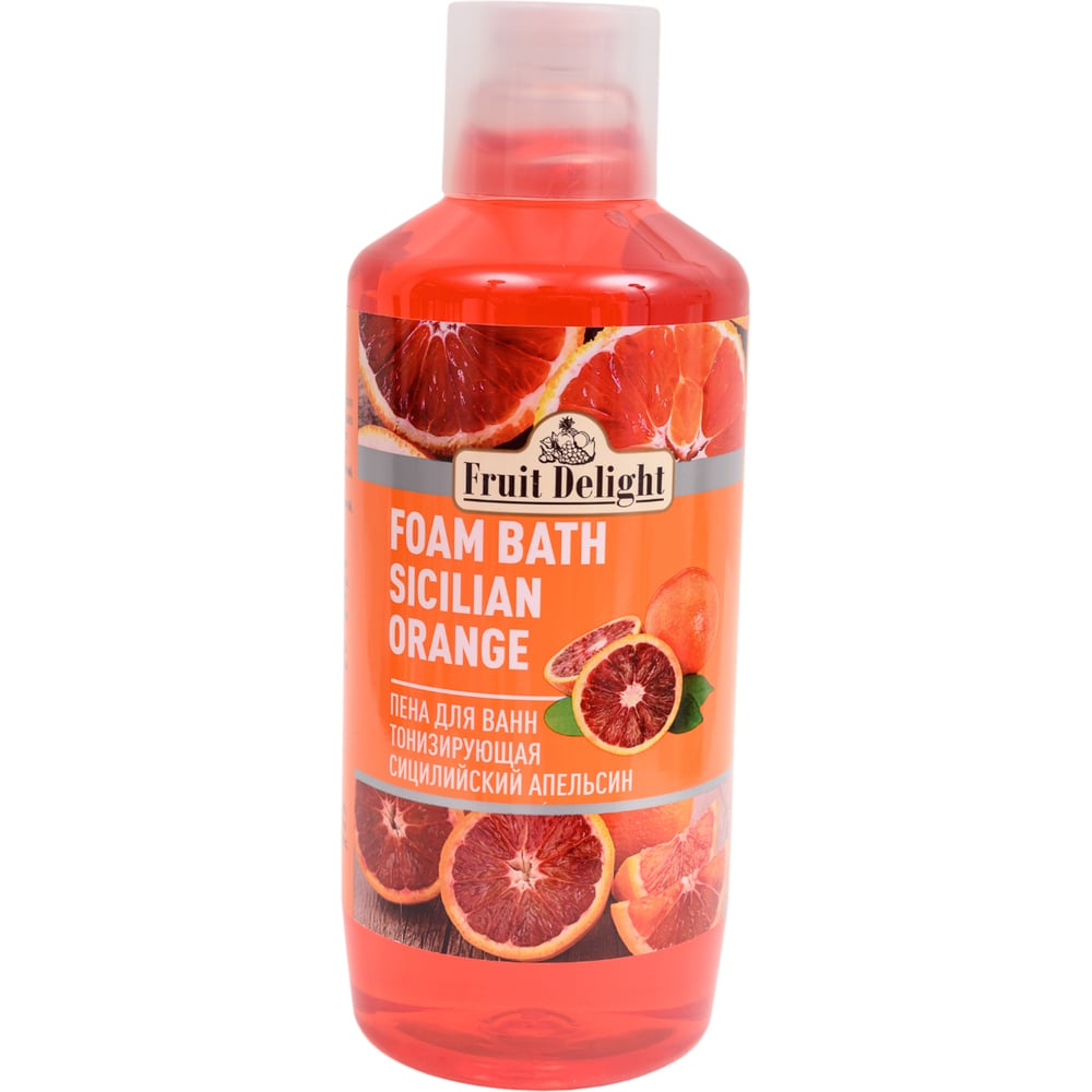 Изображение товара Тонизирующая пена для ванн Fruit Delight Сицилийский апельсин 1000 мл