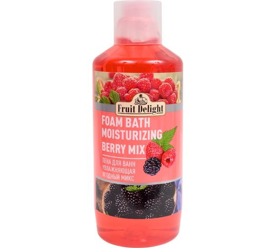 Изображение товара Увлажняющая пена для ванн Fruit Delight ЯГОДНЫЙ МИКС, 1000 мл 0165