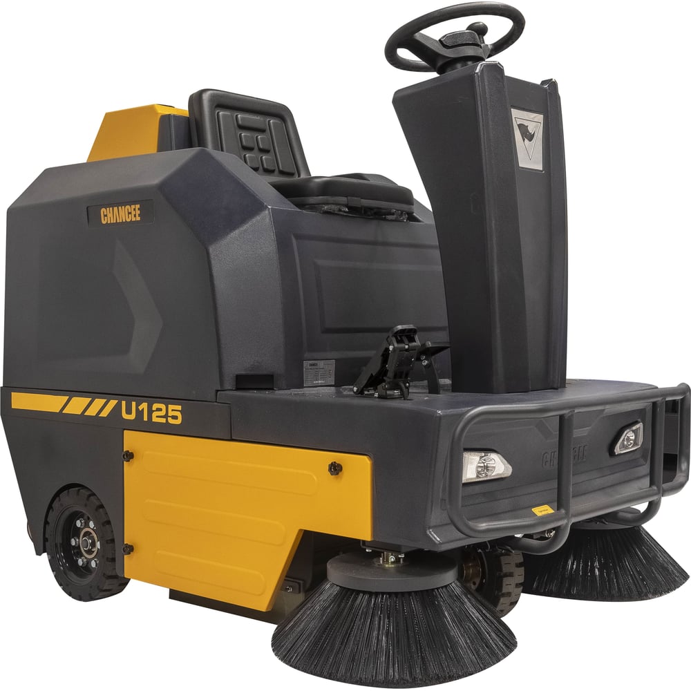 Изображение товара Подметальная машина CHANCEE U125 электроснабжение рабочая ширина 1250мм
