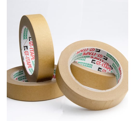 Изображение товара Малярная лента Смола-Стекло GT Itape 80C коричневая, 40м х 24 мм in0029