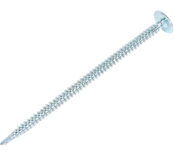 Изображение товара Саморезы ВИРТУОЗ 4,2х76 мм полусферическая головка с прессшайбой, сверло, 25 шт 03898