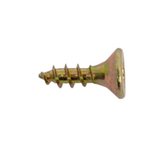 Изображение товара Универсальные шурупы ВИРТУОЗ 3,0х10 мм, потайная головка, желтый цинк 100 шт 06349