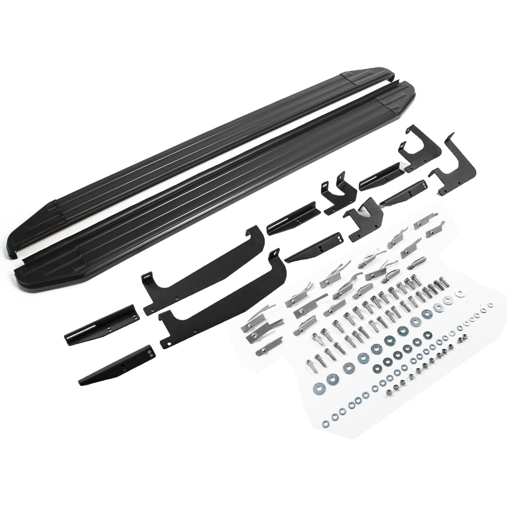 Изображение товара Пороги Premium-Black для Changan CS35 Plus рестайлинг 2022, алюминий 180 см