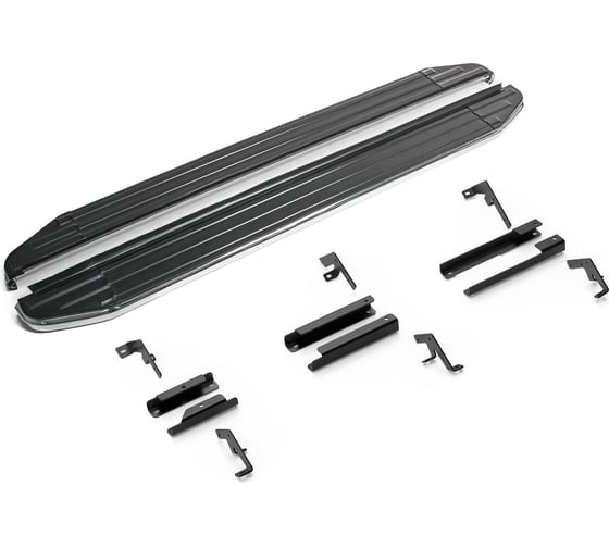 Изображение товара Пороги на автомобиль Premium для Changan UNI-K 2024-н.в., рынок РФ, 193 см, 2 шт., алюминий, Rival A193ALP.8904.1