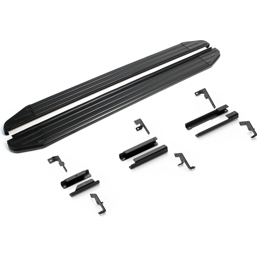 Изображение товара Пороги на автомобиль Premium-Black для Changan UNI-K 2024, алюминий, Rival