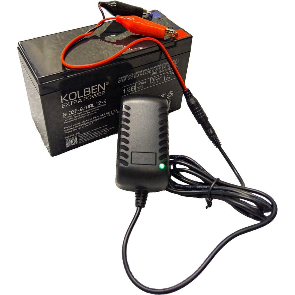 Изображение товара Зарядное устройство KOLBEN KB-G21 для 12В аккумуляторов