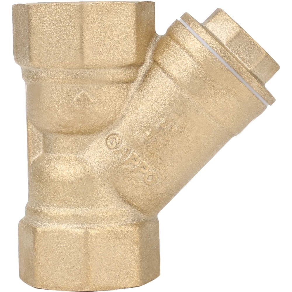 Изображение товара Фильтр косой латунный Gappo ВР-ВР 1 1/4" сетчатый для воды