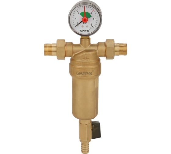 Изображение товара Фильтр промывной для горячей воды Gappo 1" G1411.06