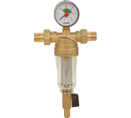 Изображение товара Фильтр промывной для холодной воды Gappo 3/4" G1410.05