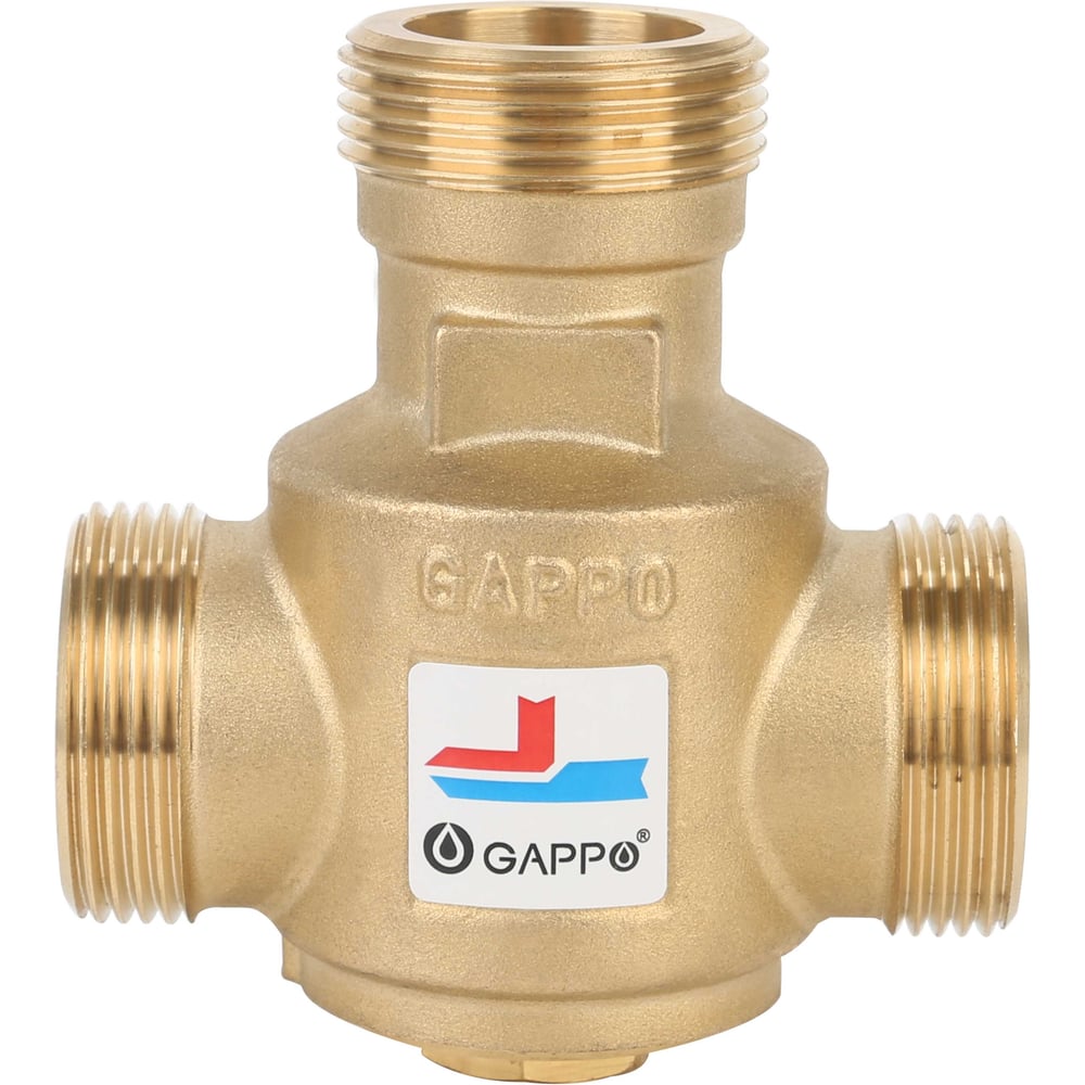 Изображение товара Термостатический смесительный клапан для твердотопливных котлов Gappo 1 1/4" G1444.07
