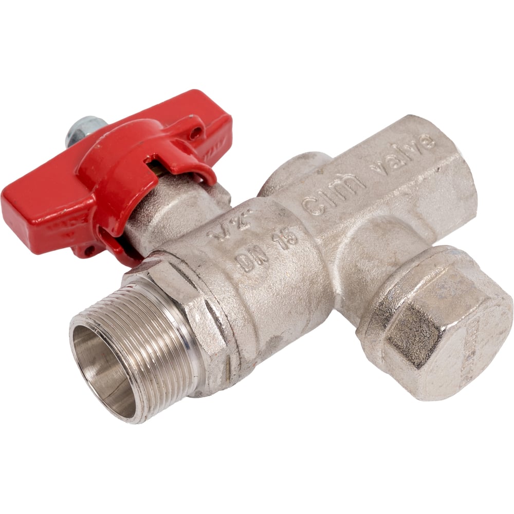 Изображение товара Кран шаровой FAR 1/2 -М24х19 с фильтром FS 3043 12