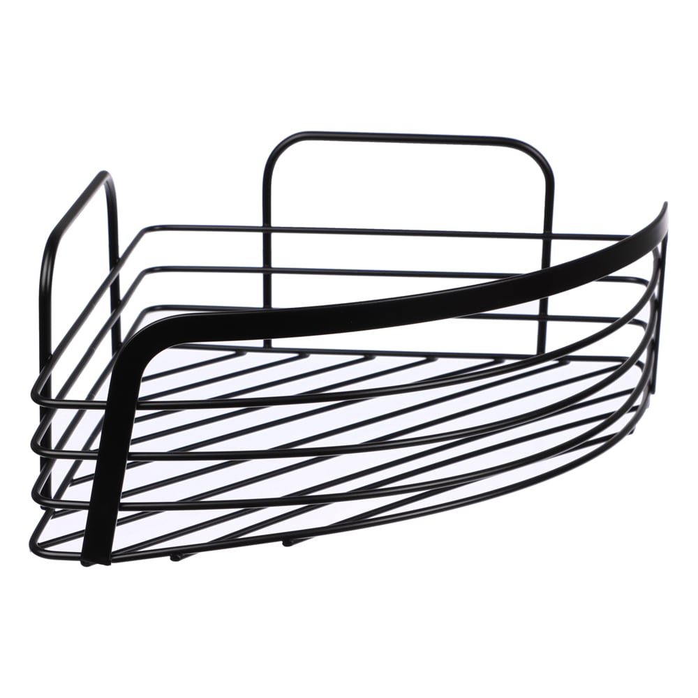 Изображение товара Настенная полка VETTA угловая, металл, 30x22x9 см, черный 478-252