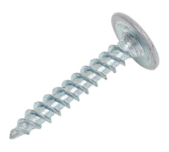 Изображение товара Саморез с прессшайбой Rizzel ПШ 4,2х25 RAL 9006 500 шт 00000328193