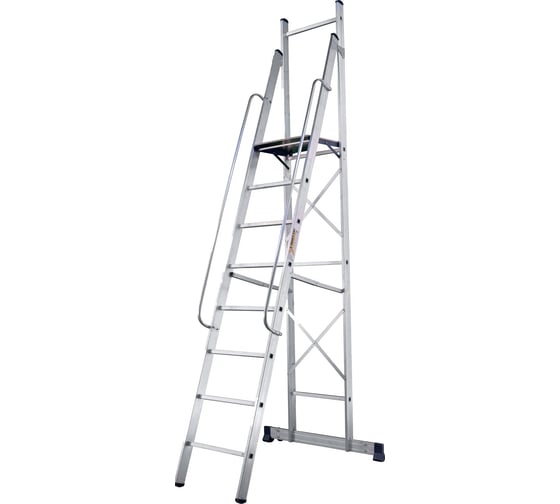 Изображение товара Алюминиевая профессиональная стремянка-помост Алюмет 7 ступеней. Серия APE1407