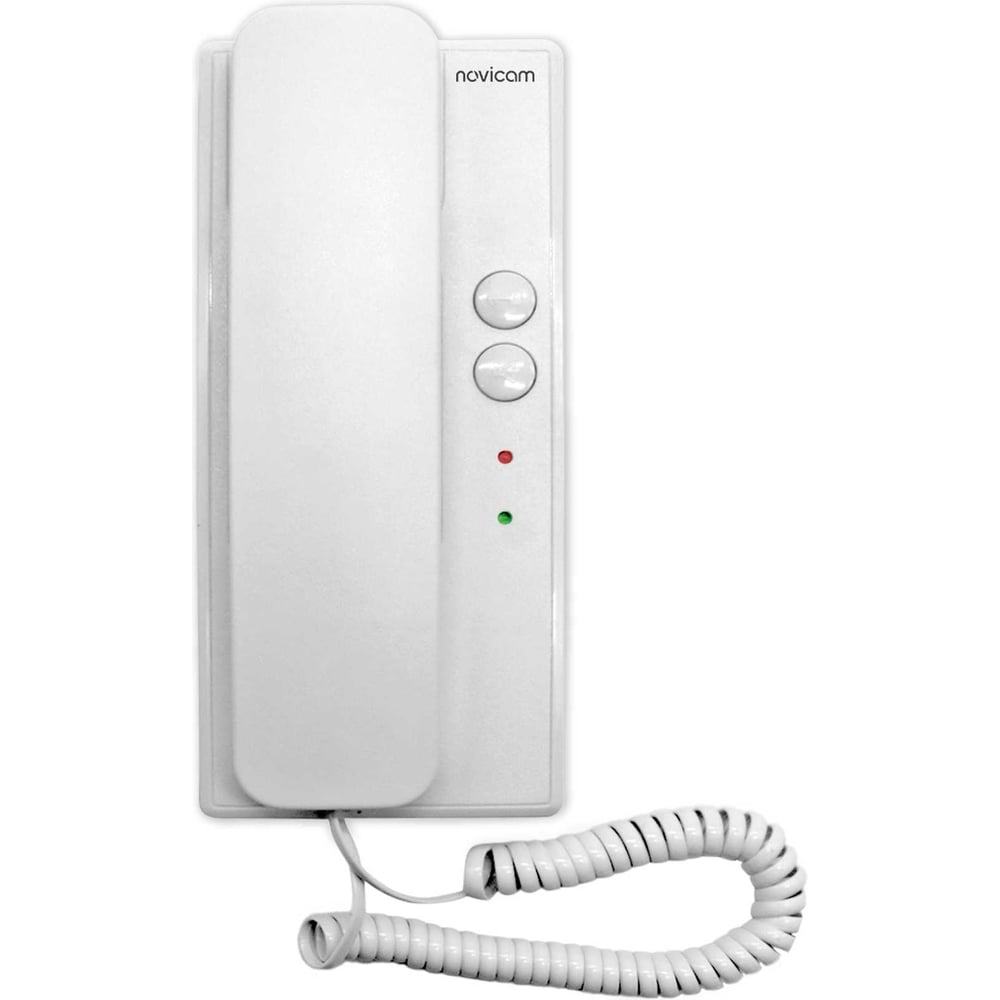 Изображение товара Дополнительная трубка Novicam VOICE EXTRA для комплекта аудиодомофона VOICE KIT. 2-х проводное подключение. Управление замком 4189