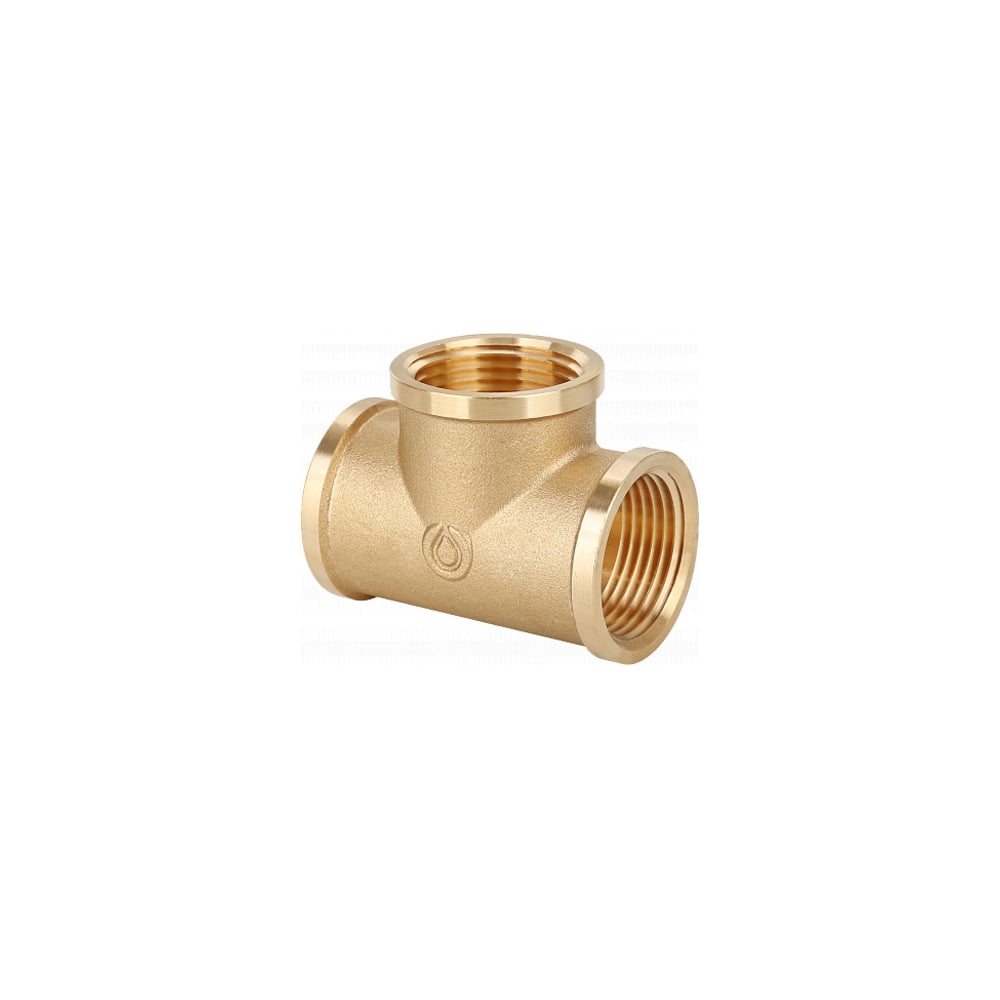 Изображение товара Тройник Gappo ВР-ВР-ВР латунный 1 1/4х3/4х1 1/4 для водопровода