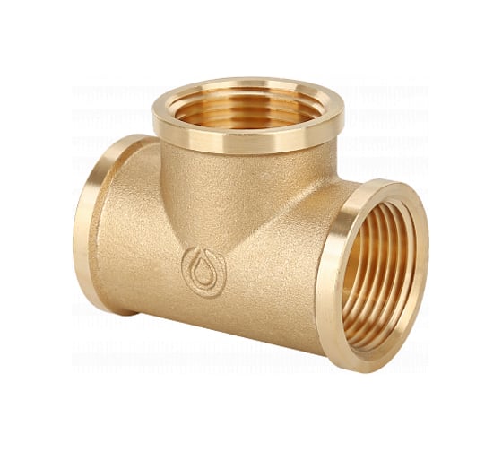 Изображение товара Тройник Gappo ВР-ВР-ВР, латунный 1" x 1/2" x 1" G1210.0604