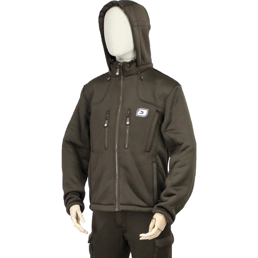 Изображение товара Ветровка из SoftShell DrakeBrake для демисезона и лета мужская коричневая