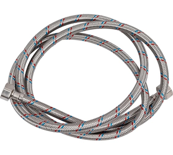 Изображение товара Подводка для воды с нержавеющим оплетением Damento 1/2 г/г, 200 см 8485