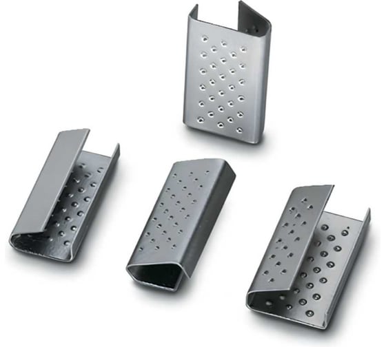 Изображение товара Скрепа для ПП ленты ПАРТНЕРПАК 19мм, цинк ВИ-0348