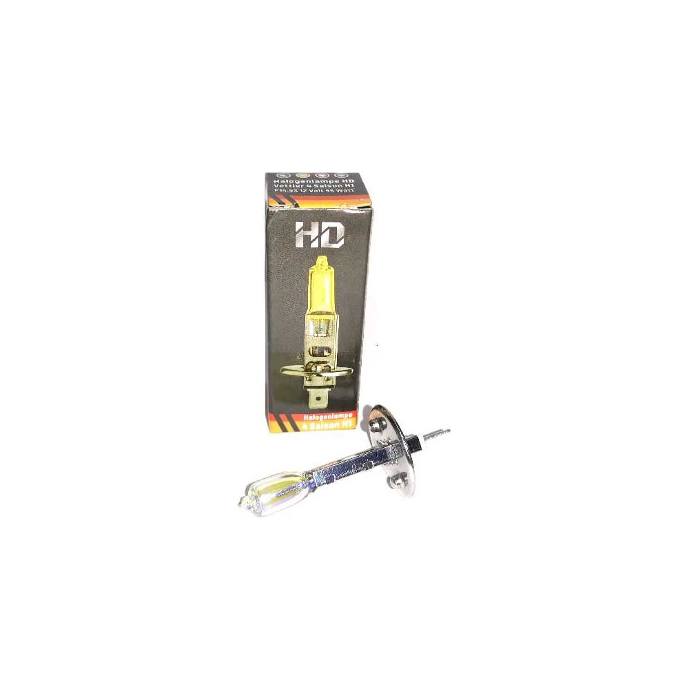 Лампа галогеновая VETTLER.H1 12 V 55 W всепогодная 4 сезона HD комплект 10 шт H112V55W4